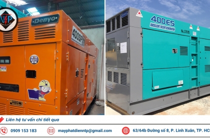 Cho thuê máy phát điện tại Phường Bình Thạnh TPHCM