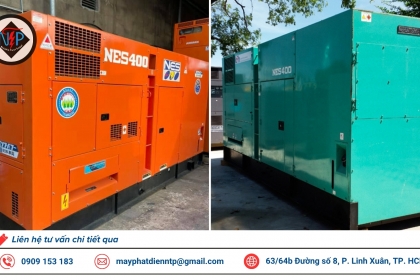 Cho thuê máy phát điện tại Phường Vườn Lài TPHCM
