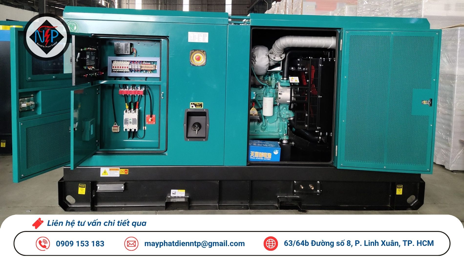 Cho thuê máy phát điện tại TP.HCM