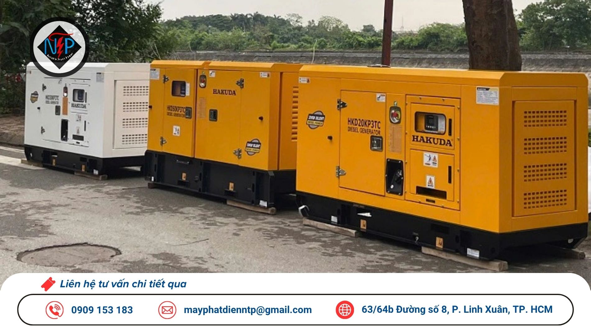 Cho thuê máy phát điện tại TP.HCM