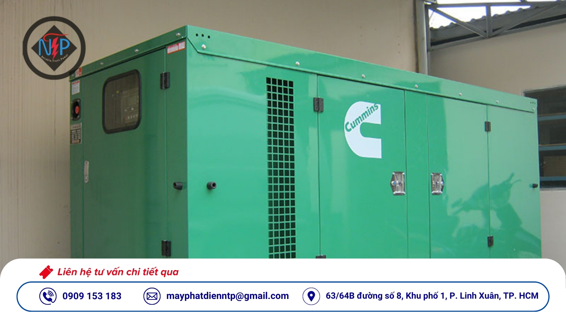 Đơn vị cho thuê máy phát điện uy tín tại Bình Dương