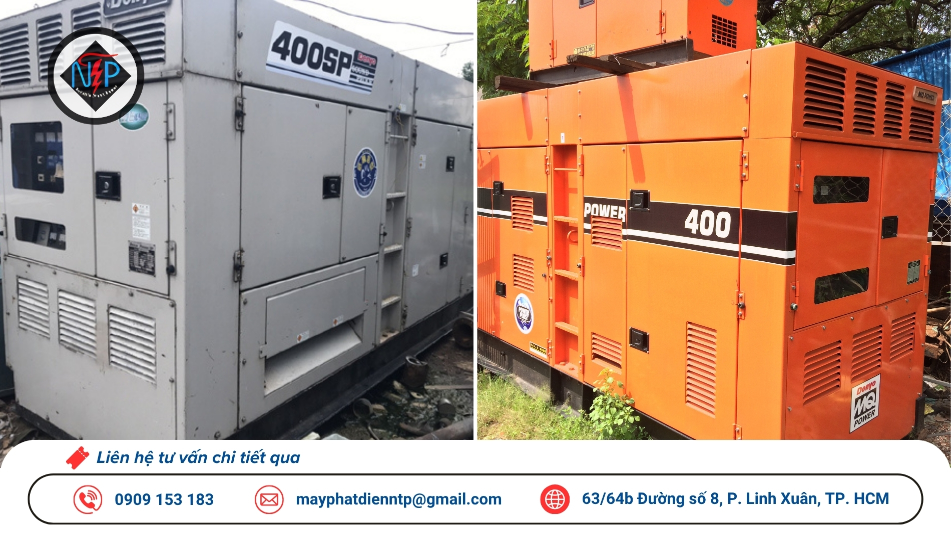 Máy phát điện 400kVA
