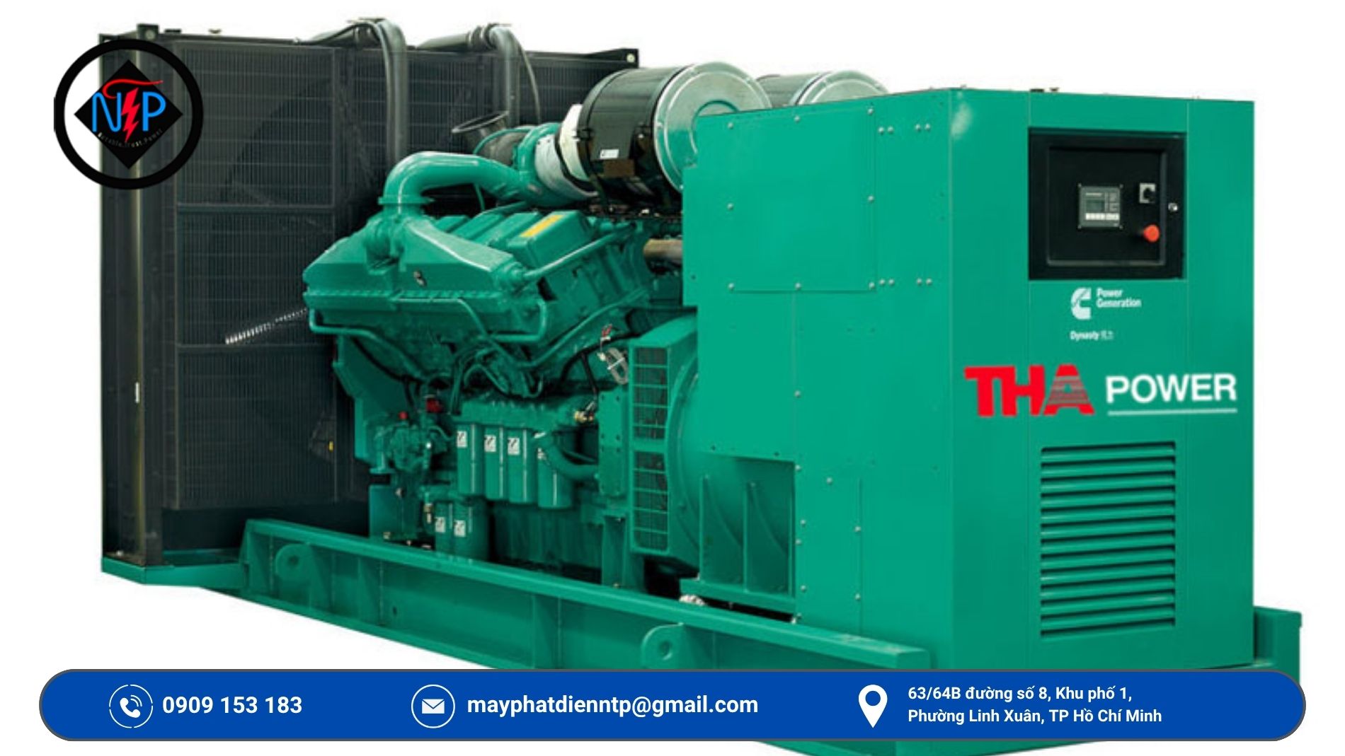 Máy phát điện trong công nghiệp