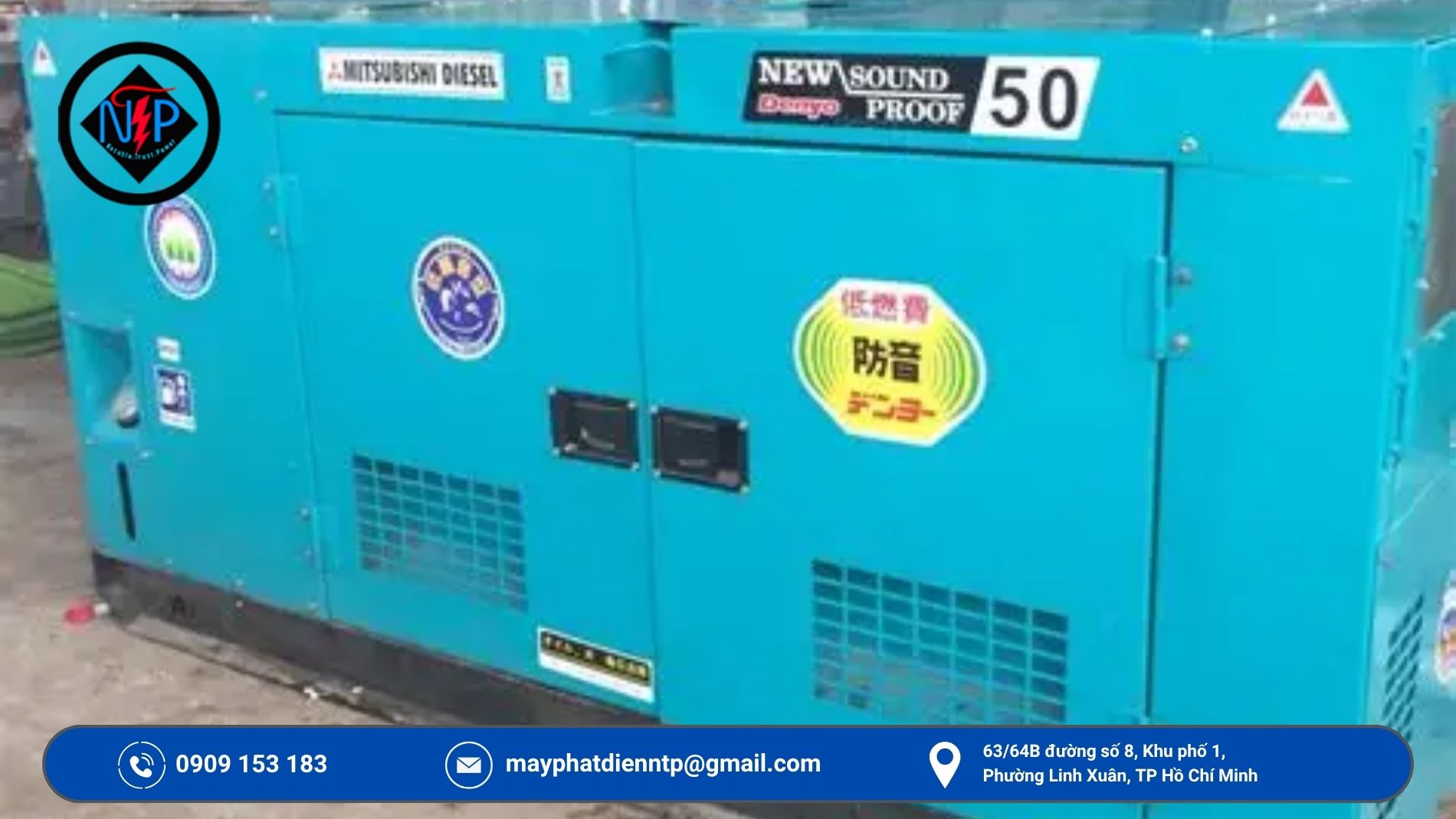 Máy phát điện trong công nghiệp