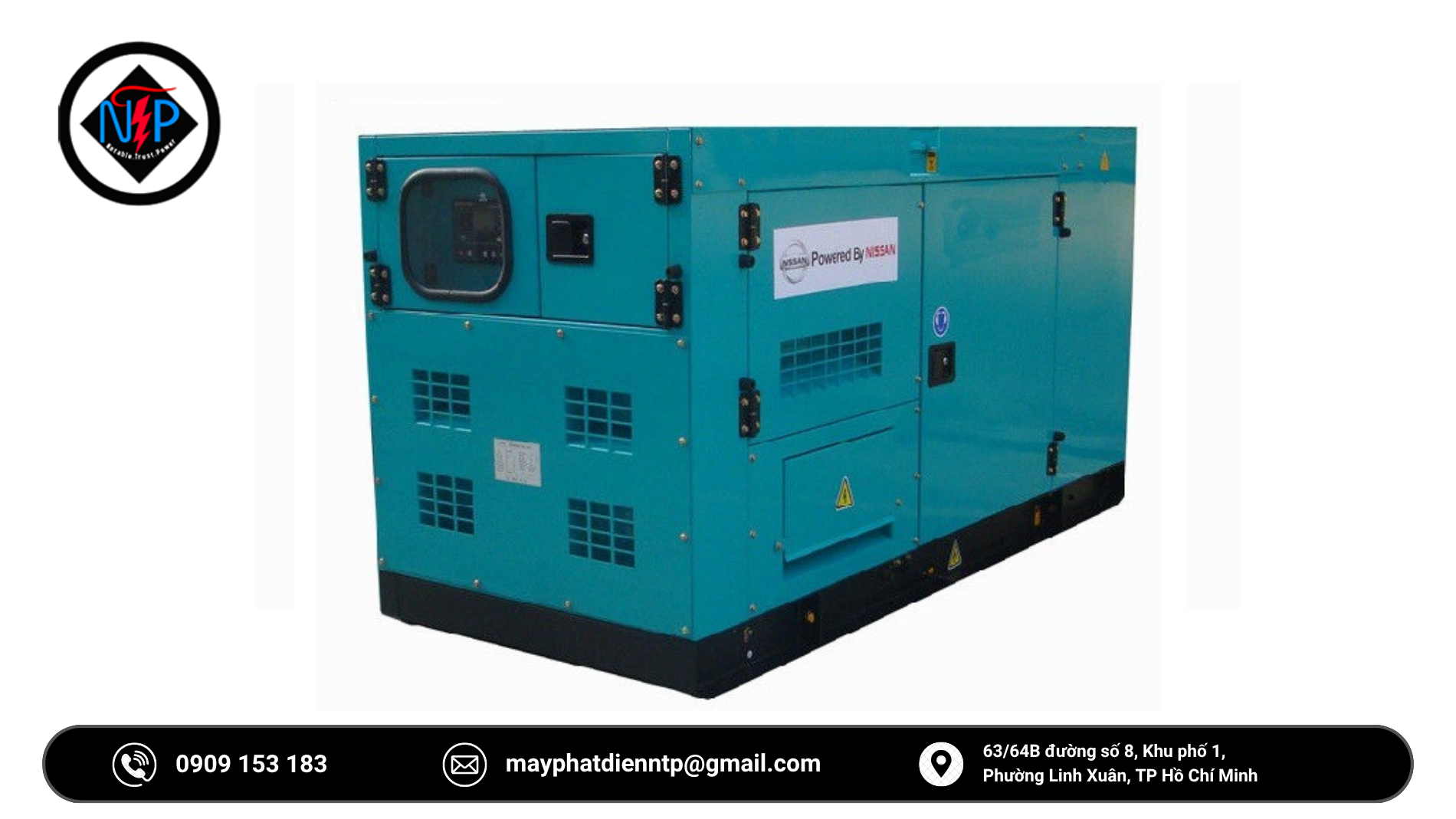 Cho thuê máy phát điện tại Phường Gia Định TPHCM