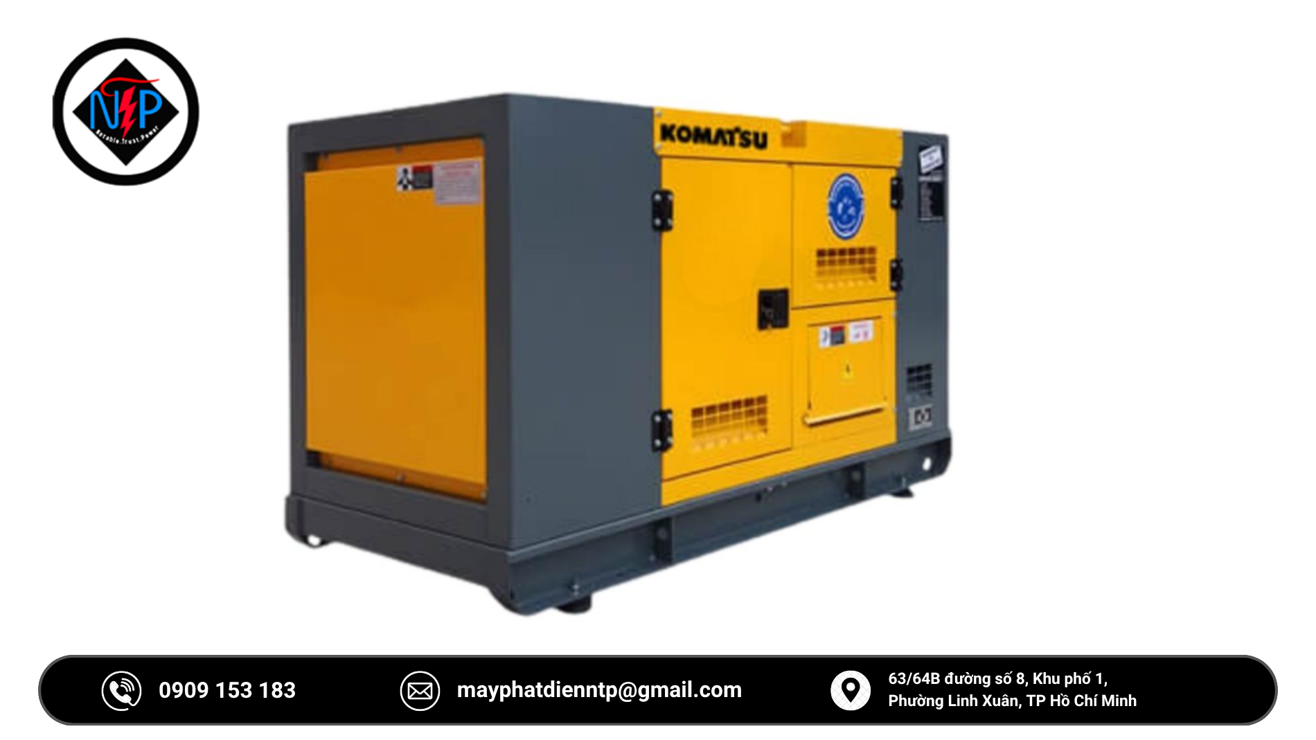 Cho thuê máy phát điện tại Phường Gia Định TPHCM