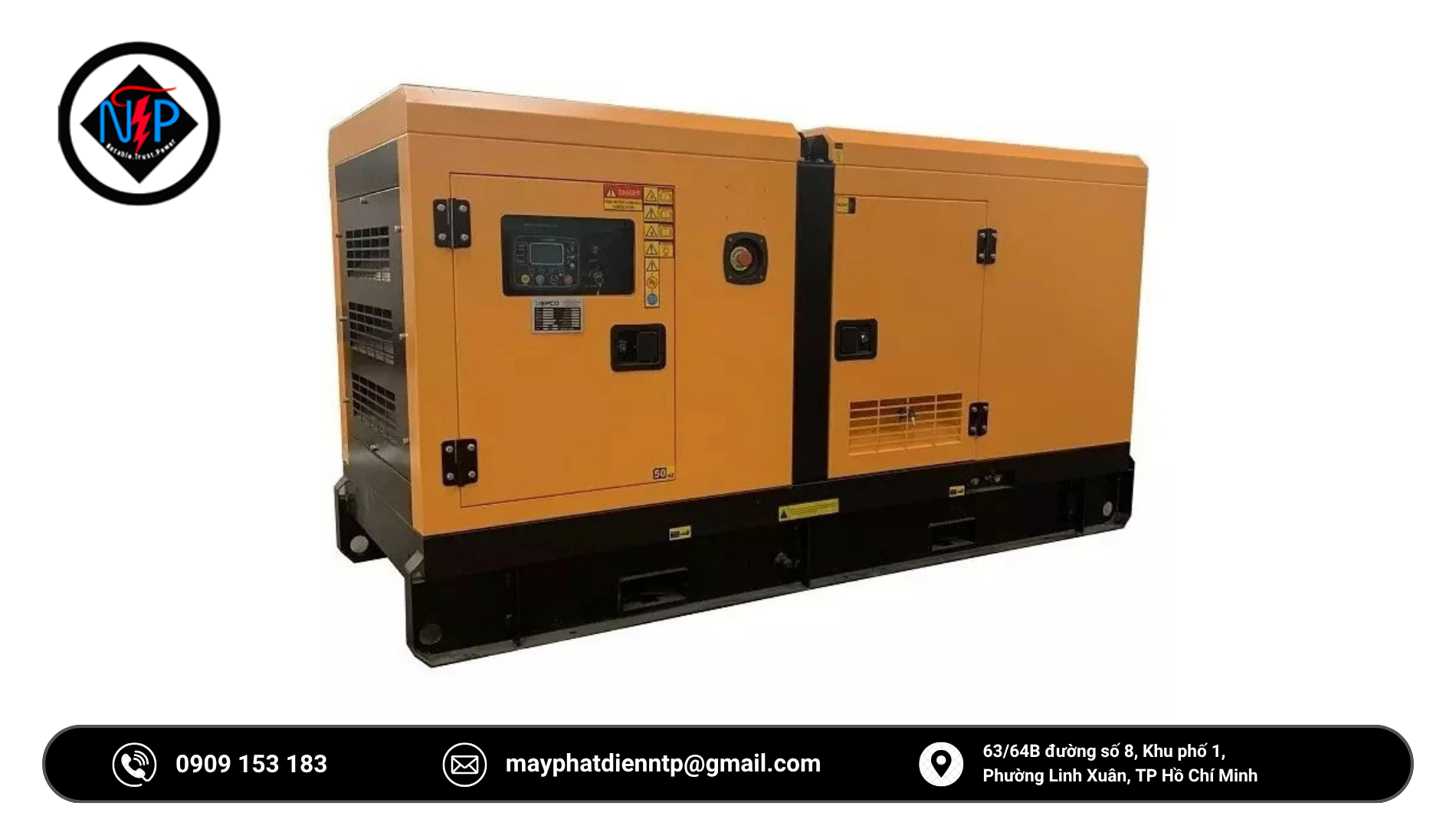 Cho thuê máy phát điện tại Phường Bình Lợi Trung TPHCM
