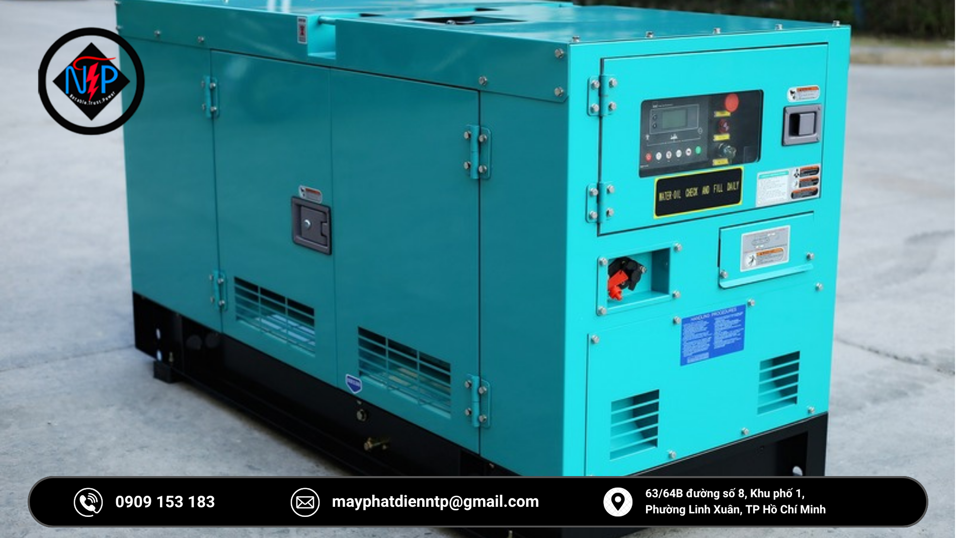 Cho thuê máy phát điện tại Phường Bình Thạnh TPHCM