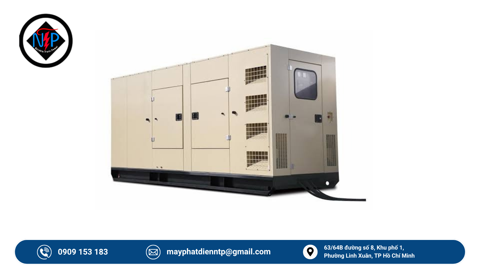 Thuê máy phát điện 200kva TPHCM