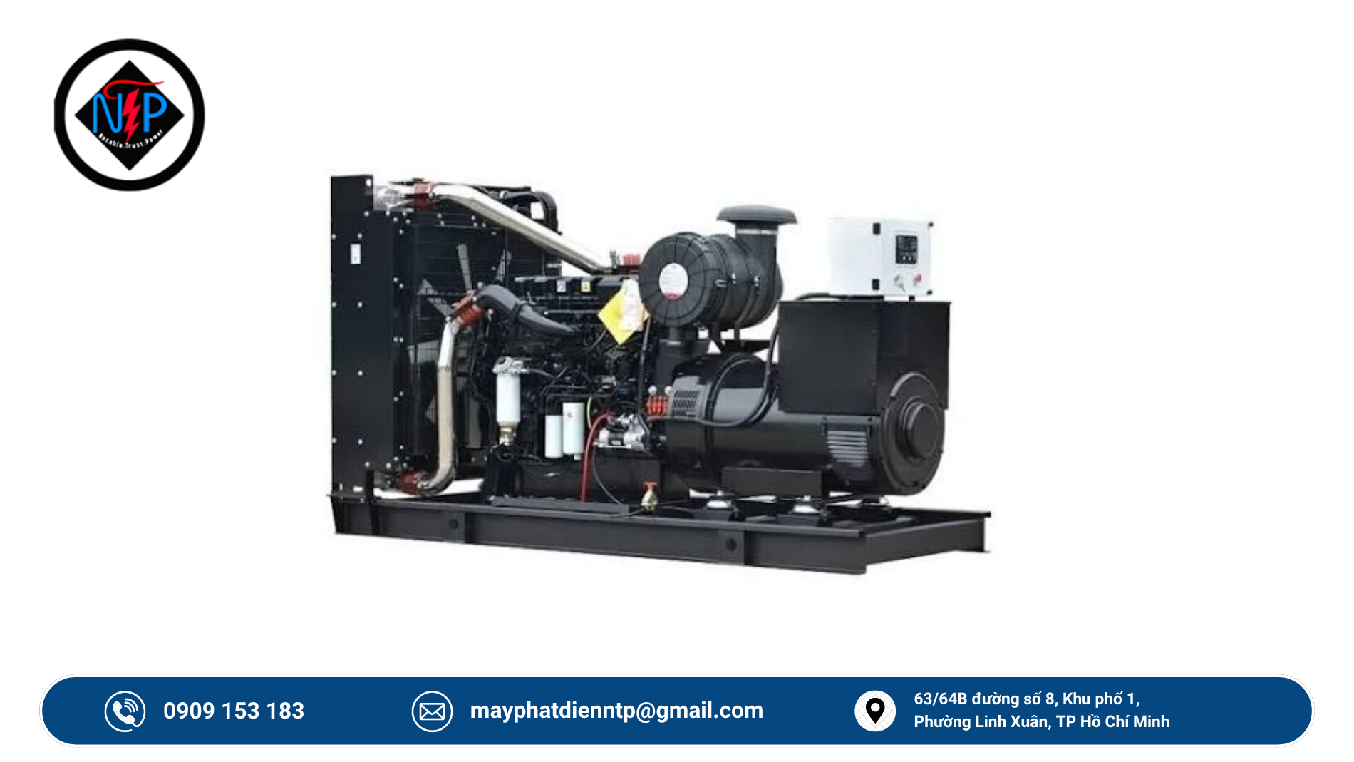 Thuê máy phát điện 200kva TPHCM