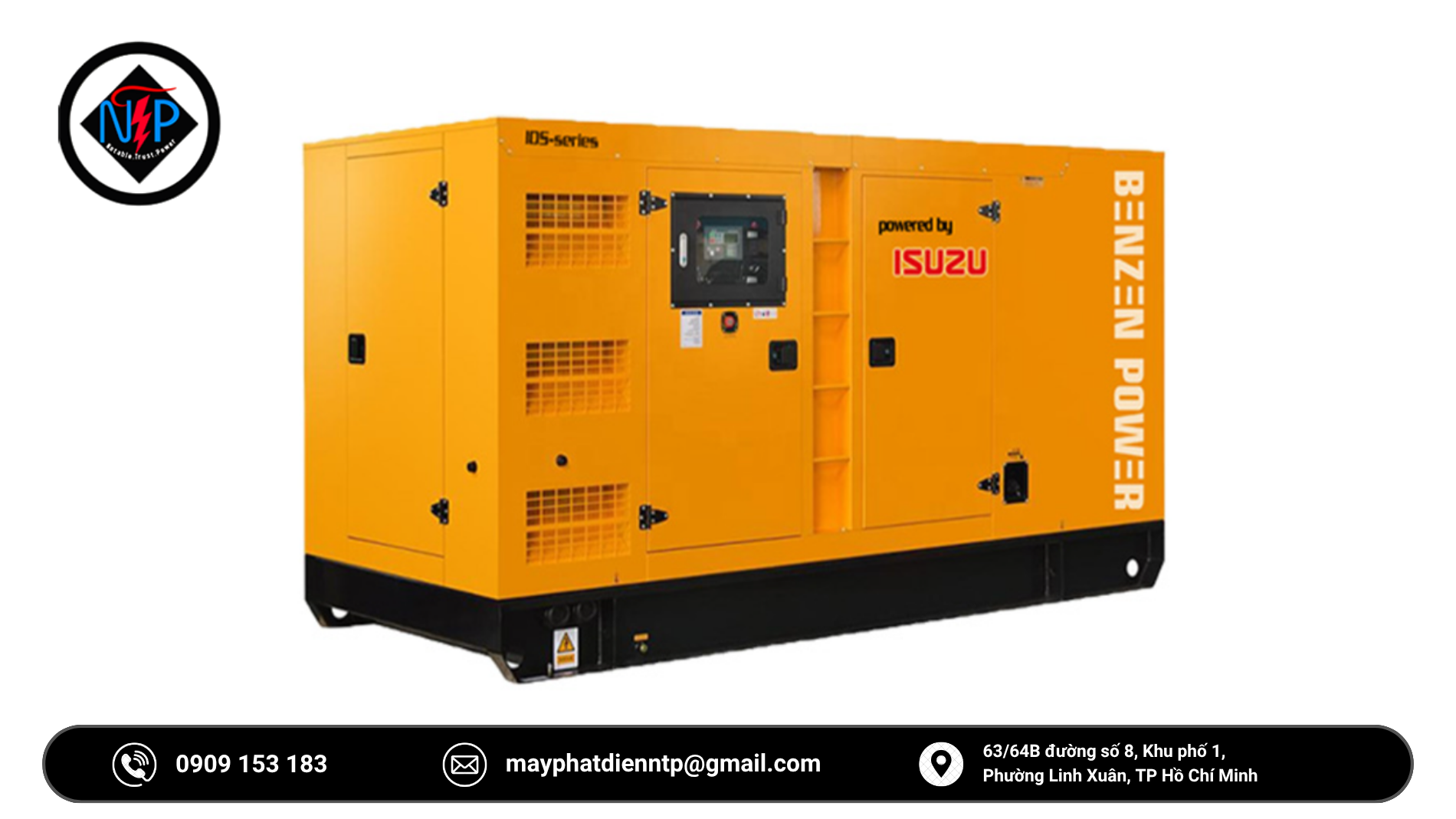 Cho thuê máy phát điện tại Phường Bình Thạnh TPHCM