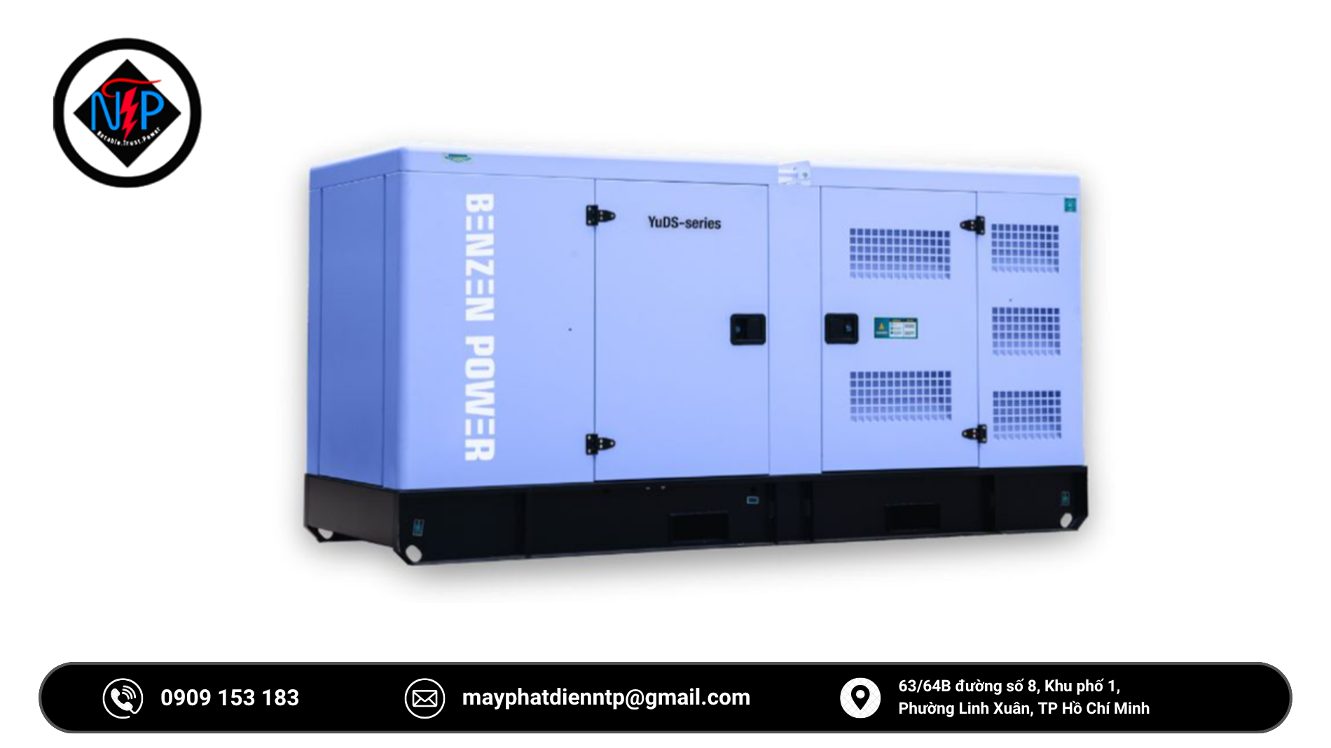 Cho thuê máy phát điện tại Phường Bình Thạnh TPHCM