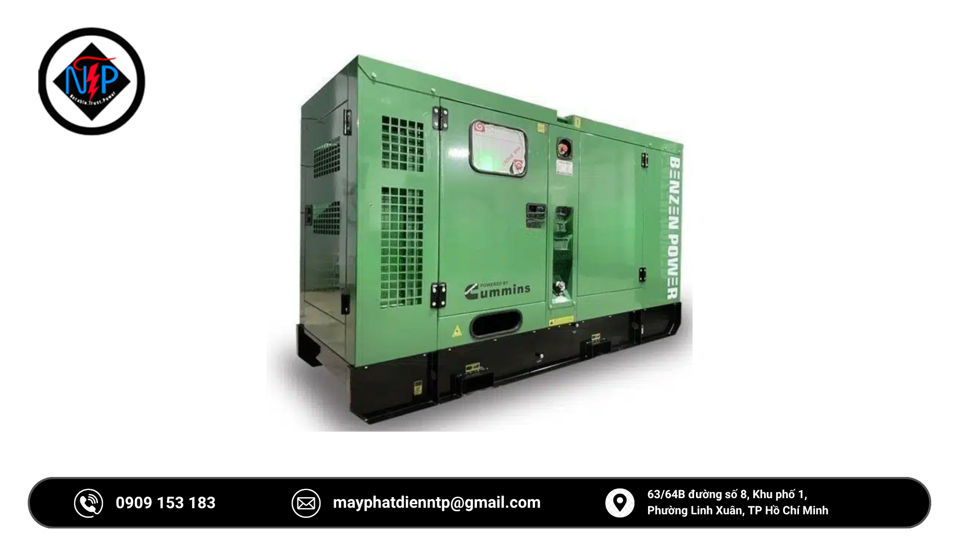 Cho thuê máy phát điện tại Phường Diên Hồng TPHCM