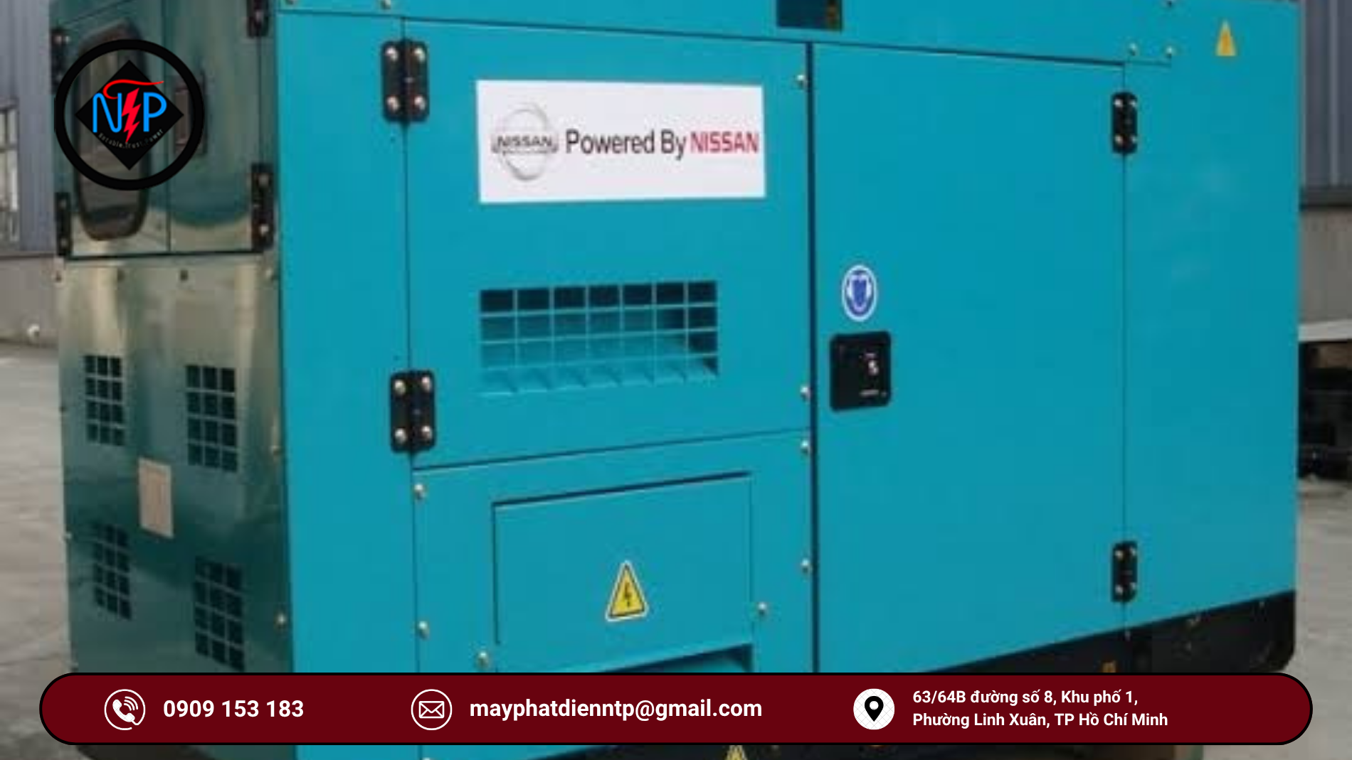 Máy phát điện Nissan 200kva