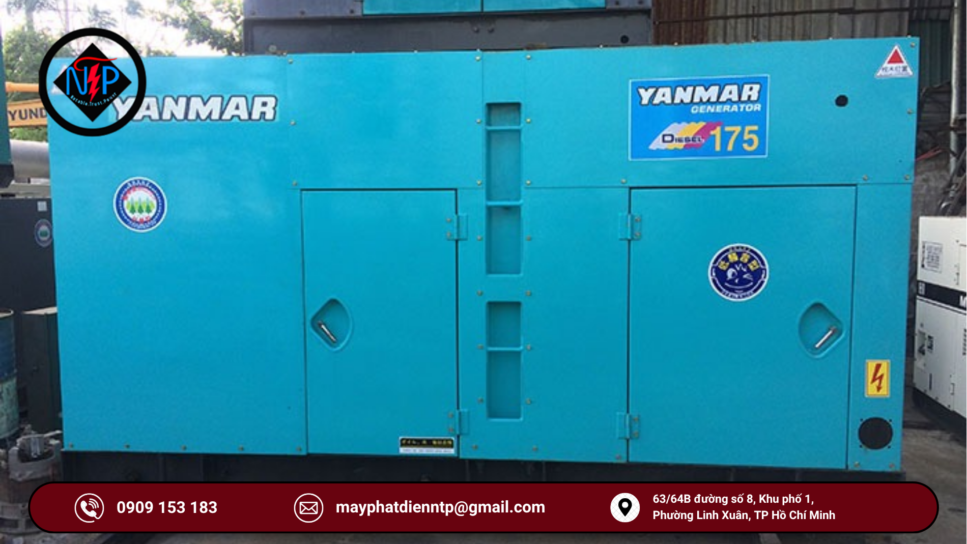 Máy phát điện Yammar 200kva