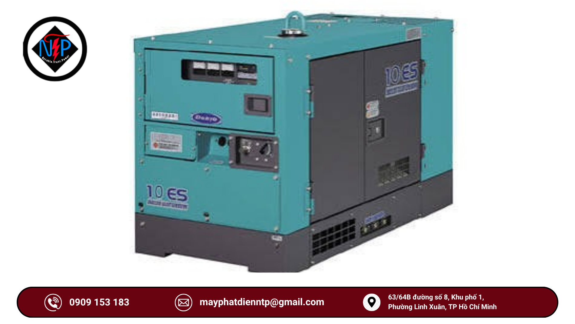 Máy phát điện Denyo 200kva