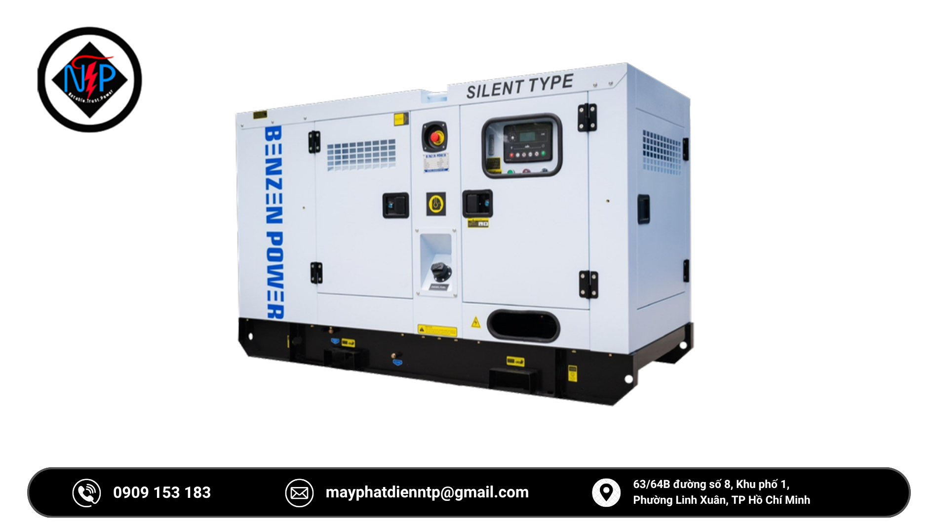 Máy phát điện 3 pha cũ tại TP.HCM
