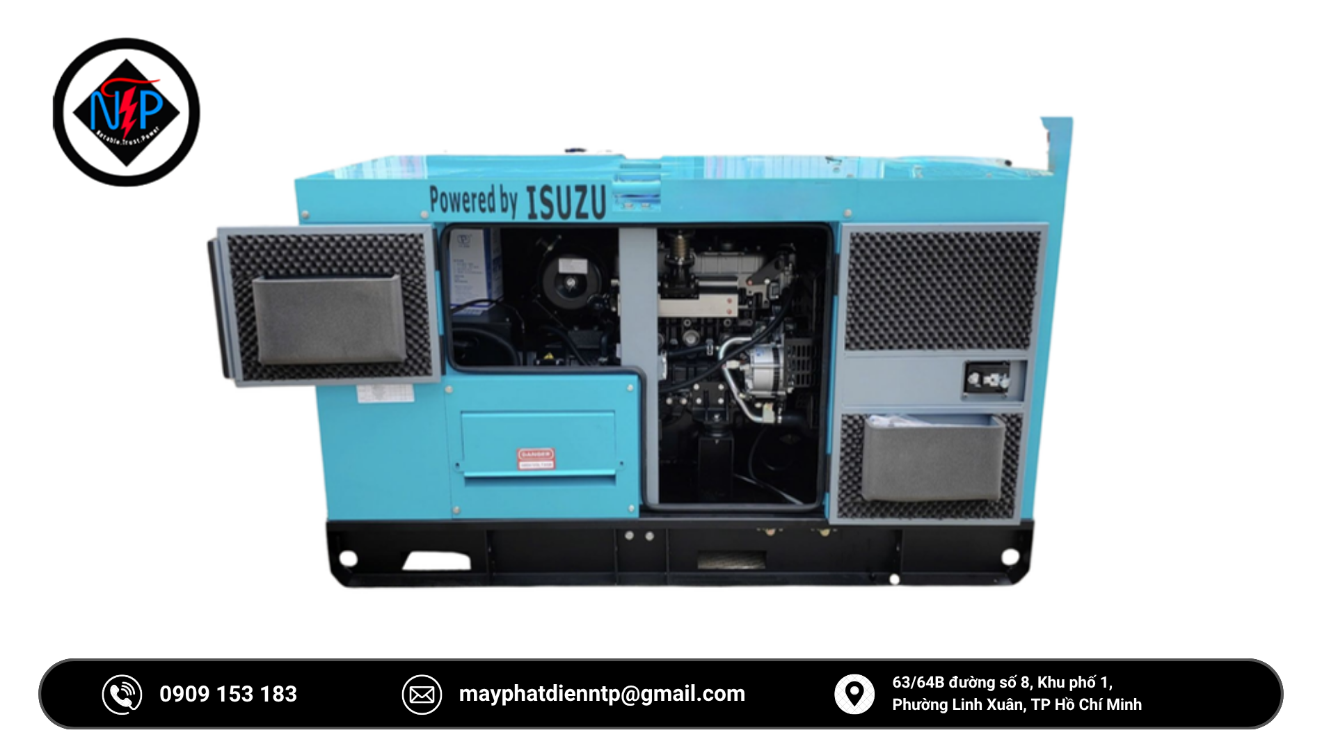 Cho thuê máy phát điện tại Phường Thới Hòa Bình Dương