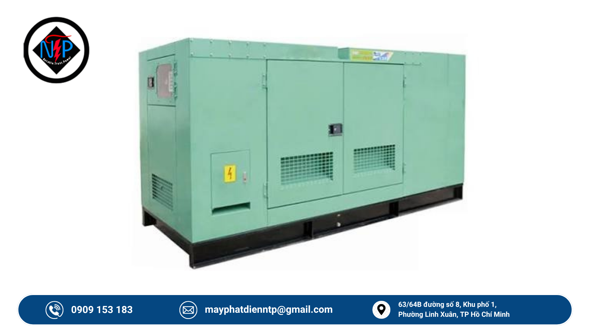 Cho thuê máy phát điện tại Phường Khánh Hội TPHCM