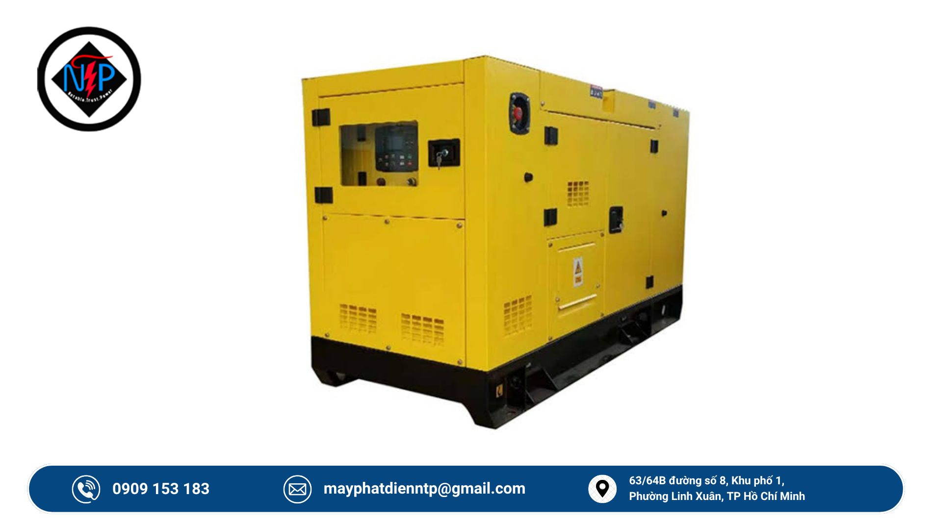 Cho thuê máy phát điện tại Phường Tân Uyên Bình Dương