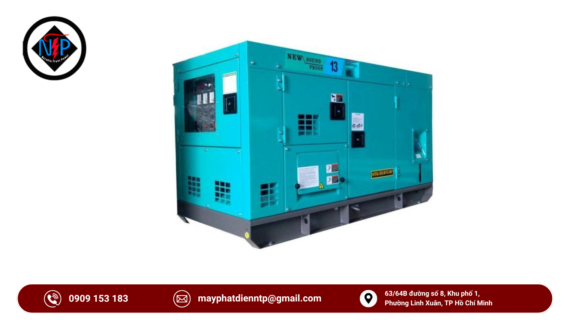 Cho thuê máy phát điện tại Phường Phú Lợi Bình Dương