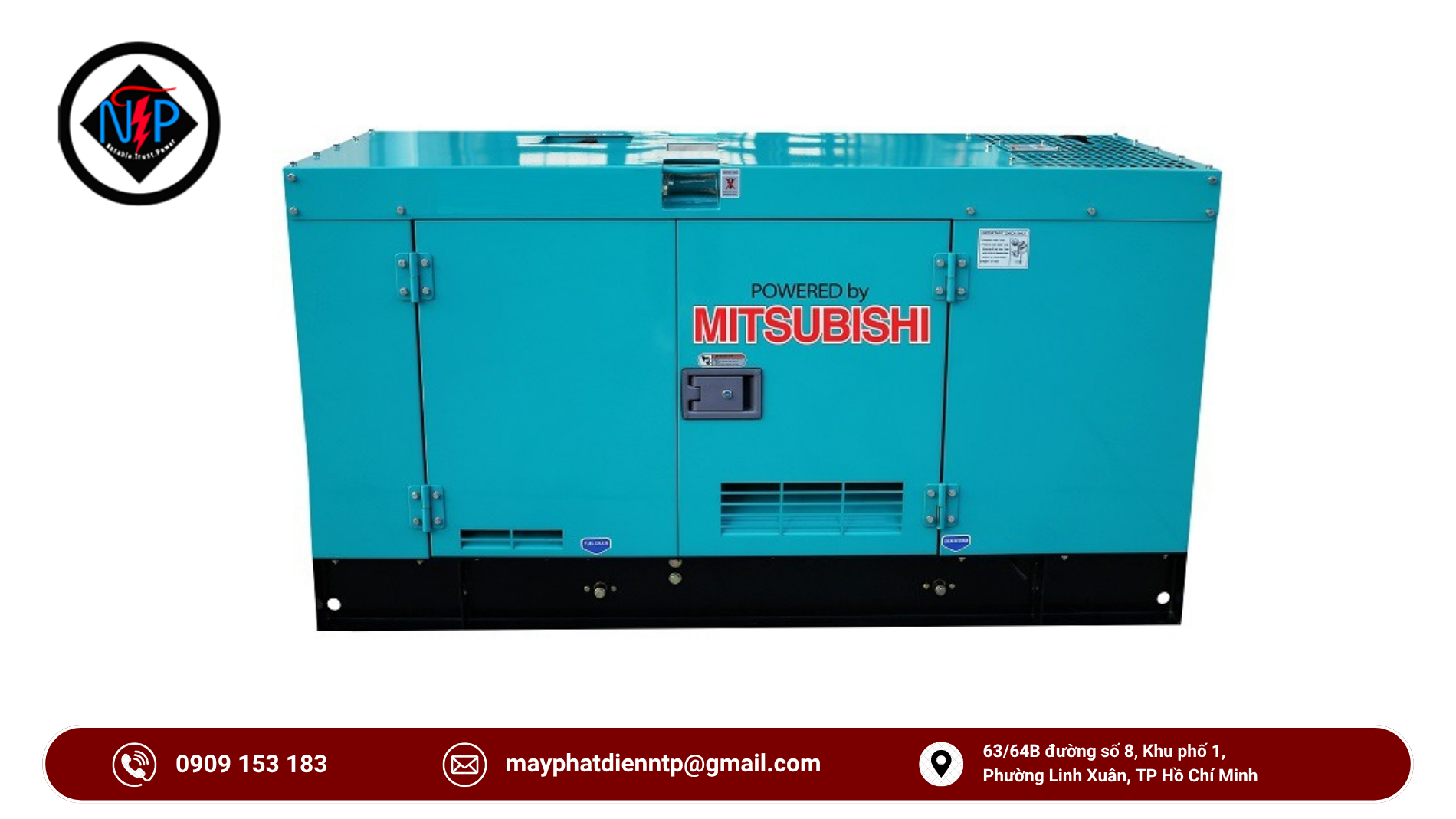 Cho thuê máy phát điện tại Phường Thủ Dầu Một Bình Dương