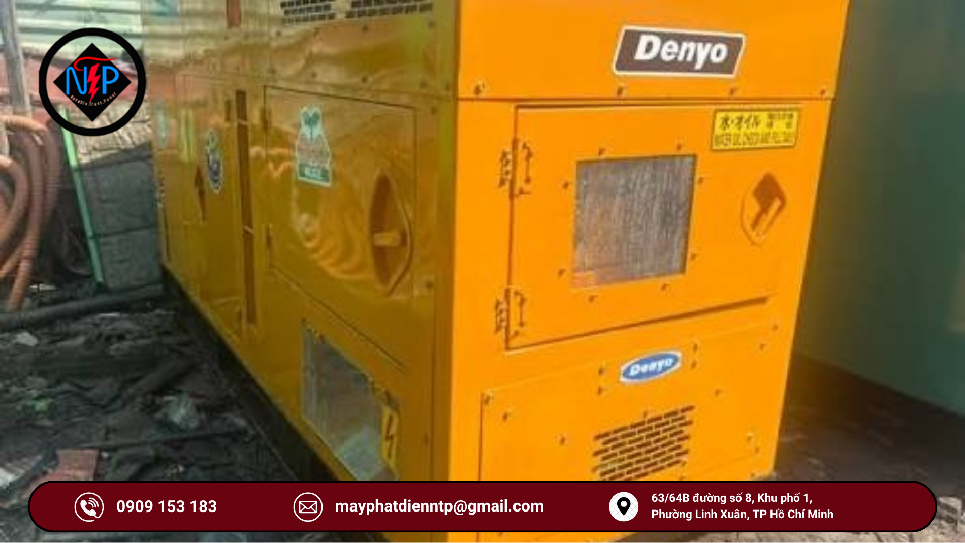 Cho thuê máy phát điện tại Phường Dĩ An Bình Dương
