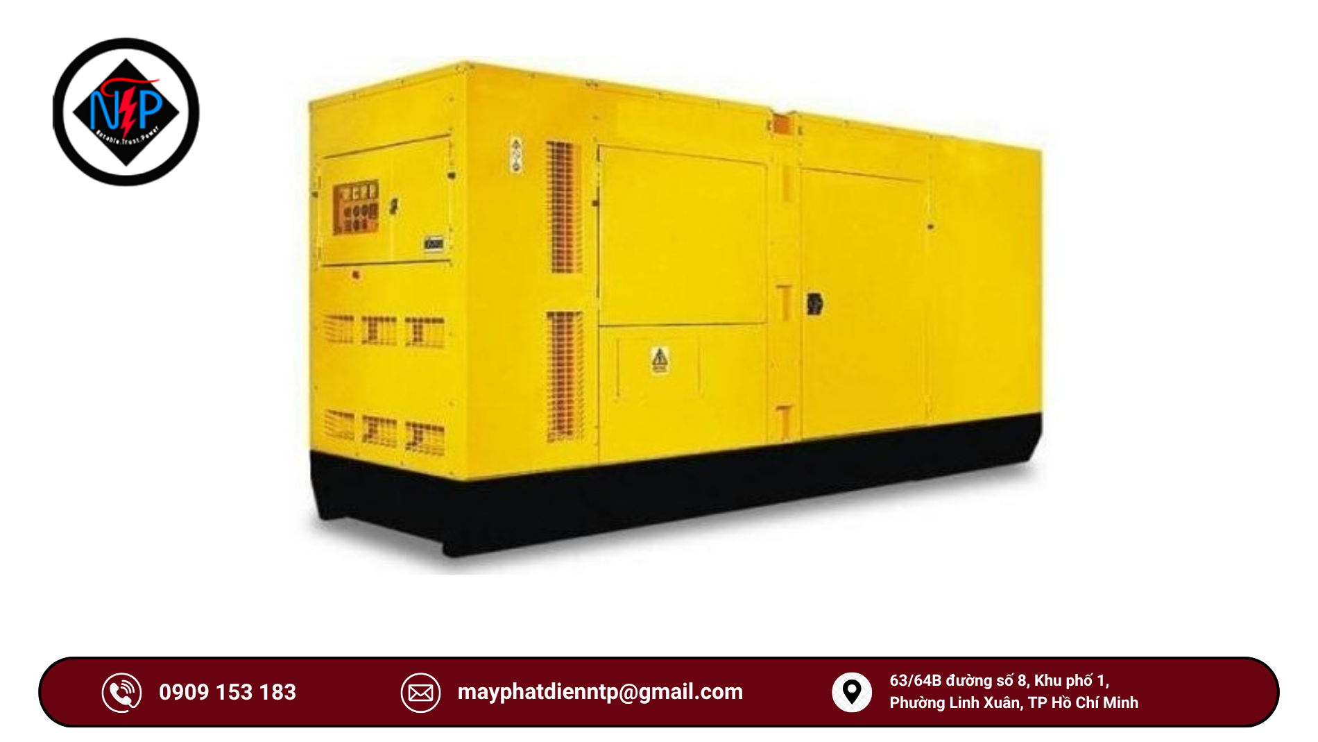 Máy phát điện Komatsu 200kva