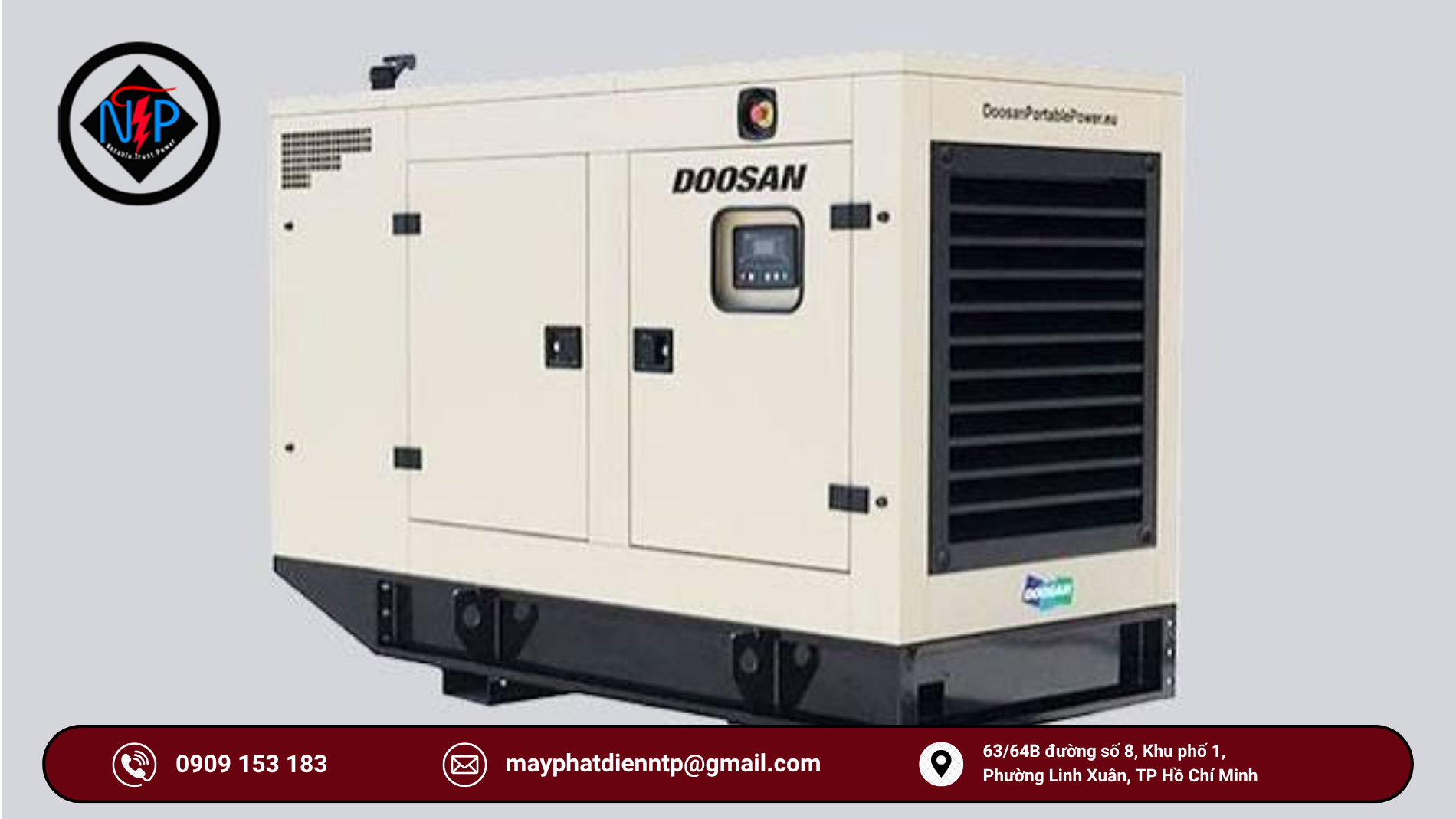 Máy phát điện Doosan 200kva