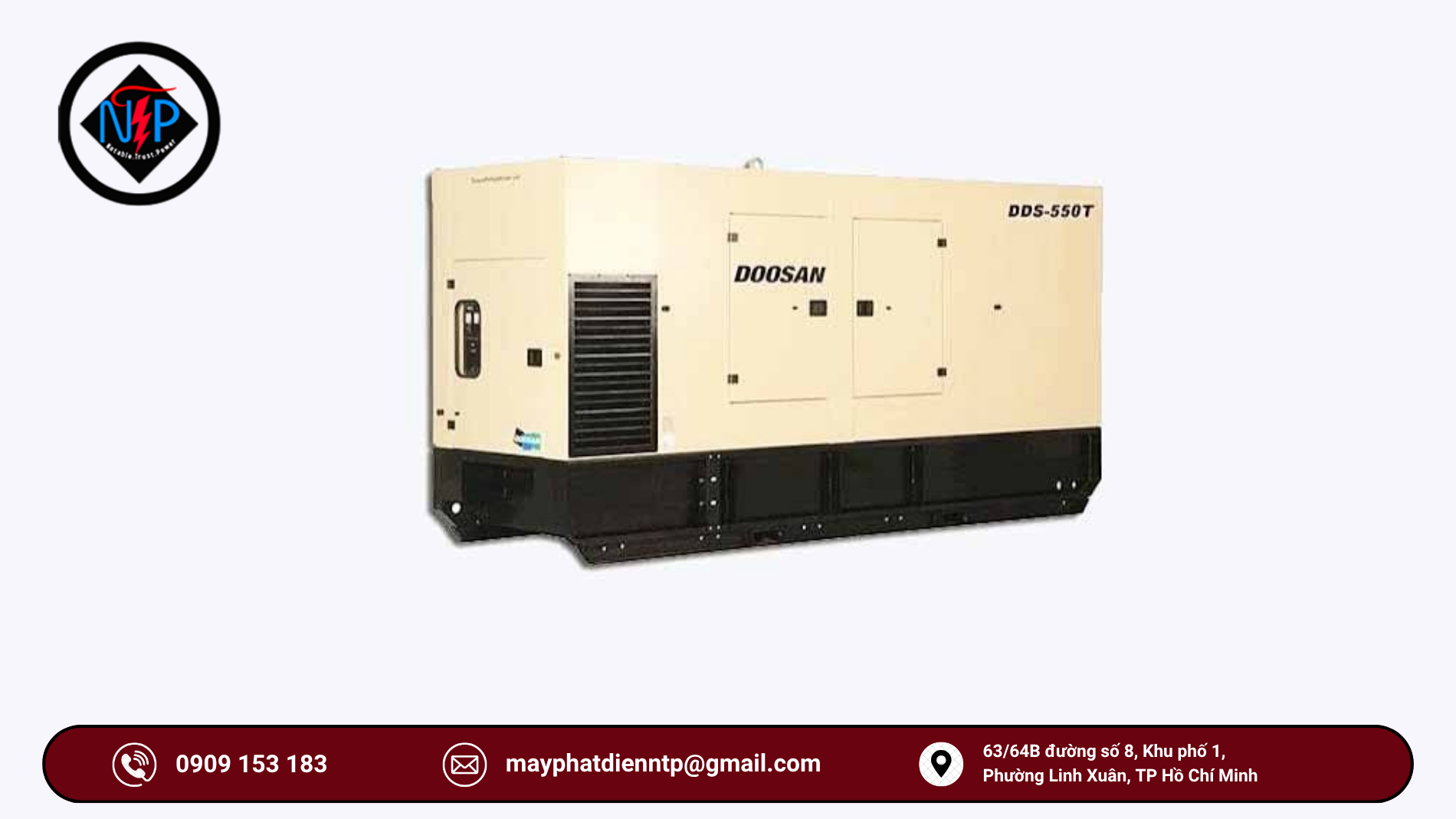Máy phát điện Doosan 200kva