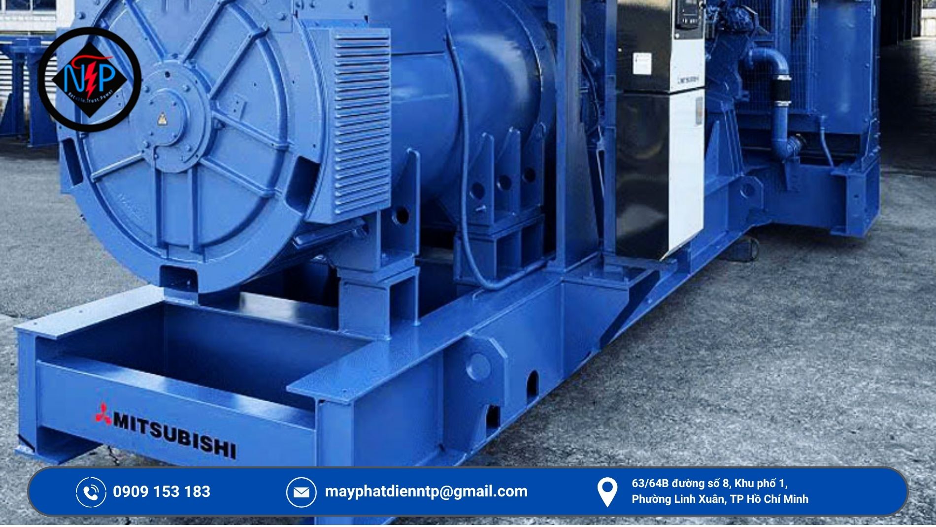 Máy phát điện cho khu công nghiệp