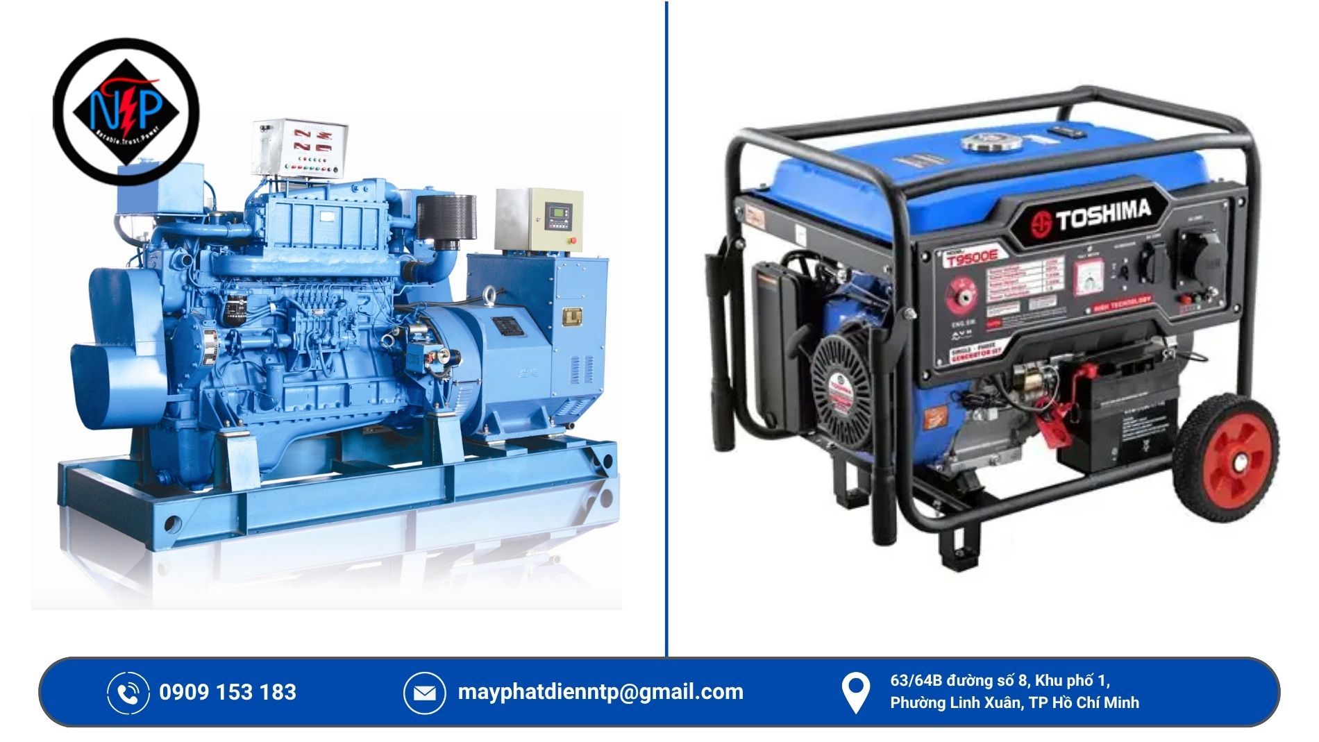 Lựa chọn máy phát điện cho nhà hàng